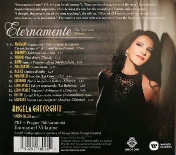 CD Angela Gheorghiu: Eternamente. The Verismo Album