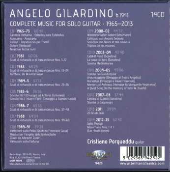 14CD/Box Set Cristiano Porqueddu: Complete Music For Solo Guitar · 1965–2013