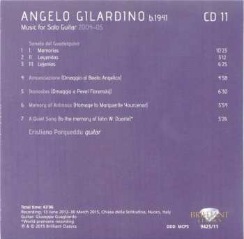 14CD/Box Set Cristiano Porqueddu: Complete Music For Solo Guitar · 1965–2013
