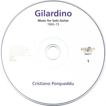 14CD/Box Set Cristiano Porqueddu: Complete Music For Solo Guitar · 1965–2013
