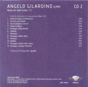 14CD/Box Set Cristiano Porqueddu: Complete Music For Solo Guitar · 1965–2013