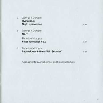 CD Anja Lechner: Moderato Cantabile