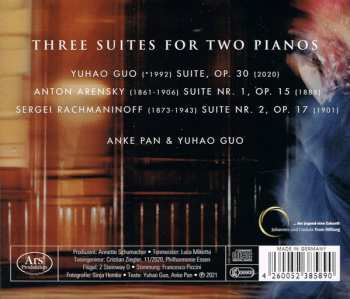 CD Yuhao Guo: Three Suites For Two Pianos