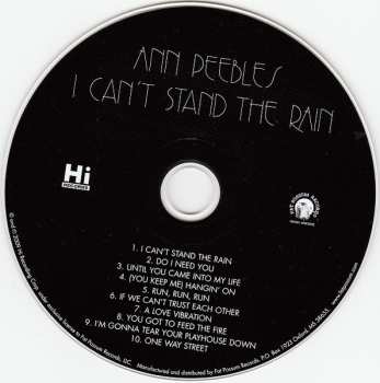 CD Ann Peebles: I Can't Stand The Rain