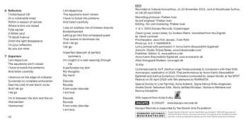 CD Allan Gravgaard Madsen: BEINTA - A Symphonic Song Cycle