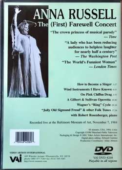 DVD Anna Russell: The (First) Farewell Concert