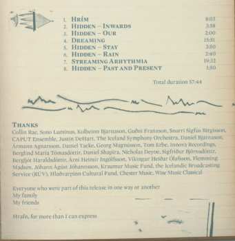 CD Anna Thorvaldsdottir: Rhízōma