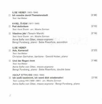 CD Anne Sofie Von Otter: Terezín / Theresienstadt