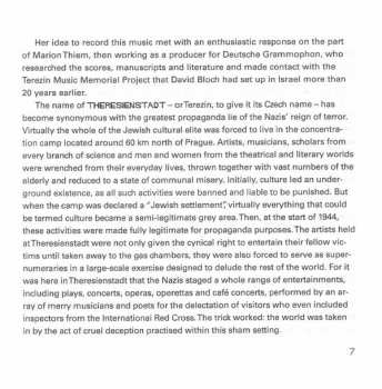 CD Anne Sofie Von Otter: Terezín / Theresienstadt