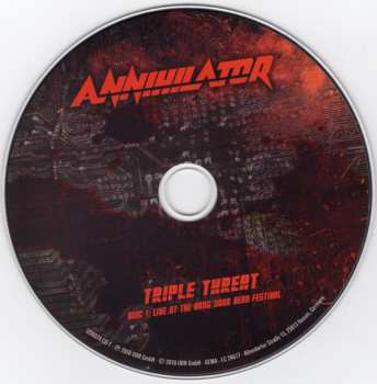2CD/Blu-ray Annihilator: Triple Threat