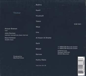 CD John Surman: Thimar