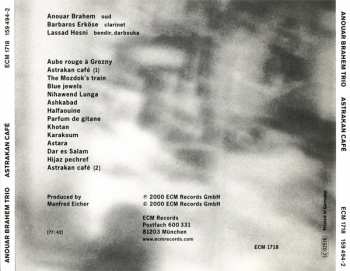 CD Anouar Brahem Trio: Astrakan Café