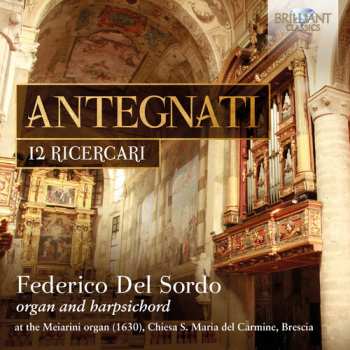 CD Federico Del Sordo: 12 Ricercari