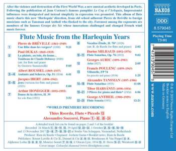 CD Arthur Honegger: Flute Music From The Harlequin Years