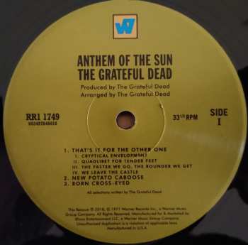 LP The Grateful Dead: Anthem Of The Sun