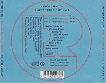 2CD Anthony Braxton: Ninetet (Yoshi's) 1997 Vol. 3