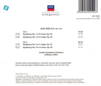 2CD The London Symphony Orchestra: Symphonies 1 - 4