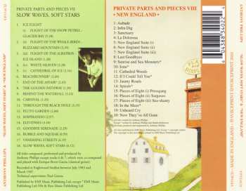 2CD Anthony Phillips: Private Parts And Pieces VII & VIII (Slow Waves, Soft Stars & New England)
