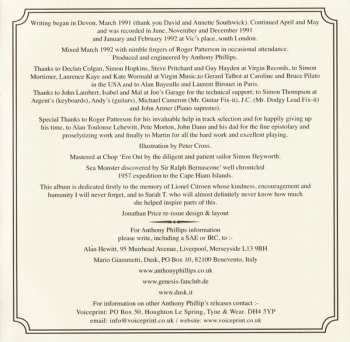 2CD Anthony Phillips: Private Parts And Pieces VII & VIII (Slow Waves, Soft Stars & New England)