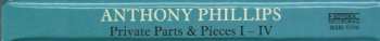 5CD/Box Set Anthony Phillips: Private Parts & Pieces I-IV