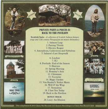 5CD/Box Set Anthony Phillips: Private Parts & Pieces I-IV