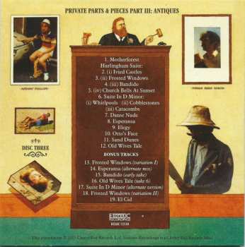 5CD/Box Set Anthony Phillips: Private Parts & Pieces I-IV