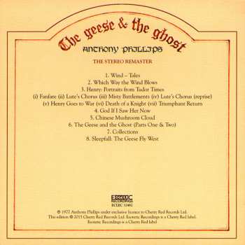 2CD/DVD/Box Set Anthony Phillips: The Geese & The Ghost