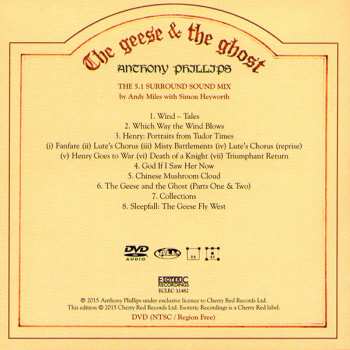 2CD/DVD/Box Set Anthony Phillips: The Geese & The Ghost