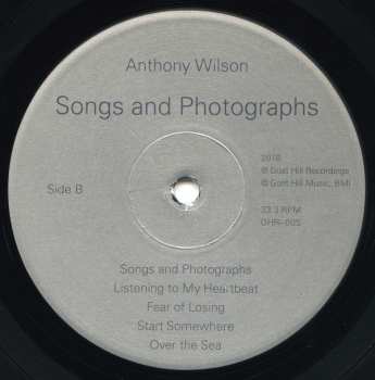 LP Anthony Wilson: Songs and Photographs