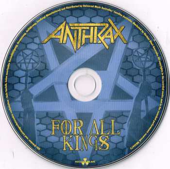 CD Anthrax: For All Kings