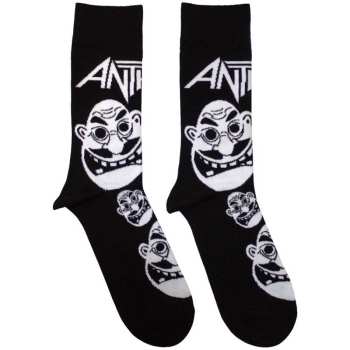 Merch Anthrax: Členkové ponožky Faces Pattern B&w