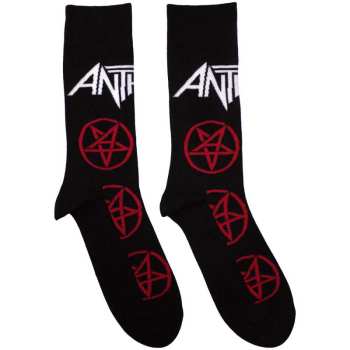 Merch Anthrax: Členkové ponožky Pentathrax Pattern