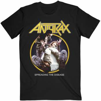 Merch Anthrax: Tričko Spreading The Disease Track List 