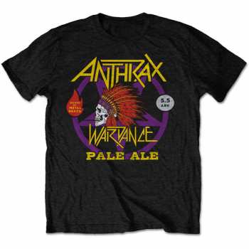 Merch Anthrax: Tričko War Dance Paul Ale World Tour 2018  S