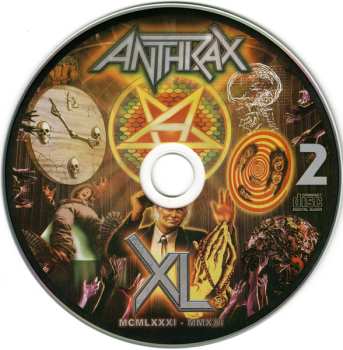 2CD/Blu-ray Anthrax: XL (MCMLXXXI - MMXXI)
