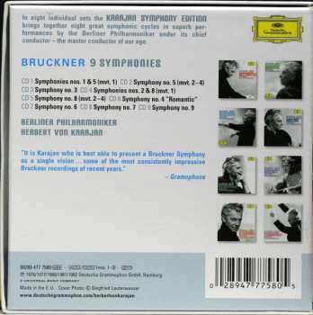 9CD/Box Set Berliner Philharmoniker: 9 Symphonies