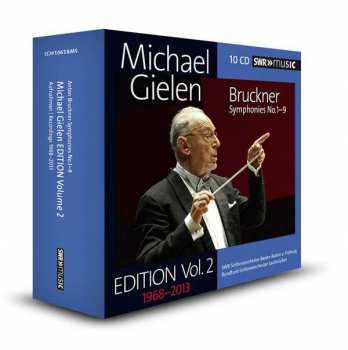10CD/Box Set Anton Bruckner: Symphonies No.1-9, Michael Gielen Edition Vol. 2 1968-2013