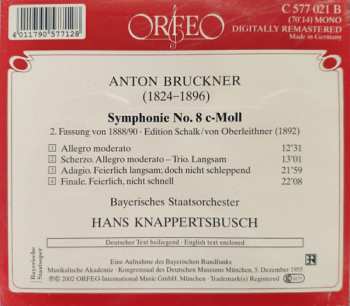 CD Bayerisches Staatsorchester: Symphonie No.8