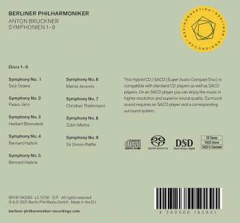 Box Set/9SACD Berliner Philharmoniker: Symphonien 1-9