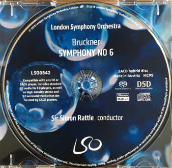 SACD The London Symphony Orchestra: Symphony No 6