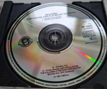 CD Anton Bruckner: Symphony No.0 in D Minor/ String-quintet in F Major