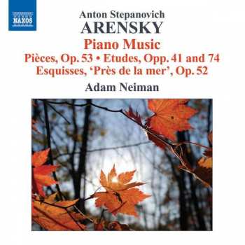 CD Anton Stepanovich Arensky: Piano Music