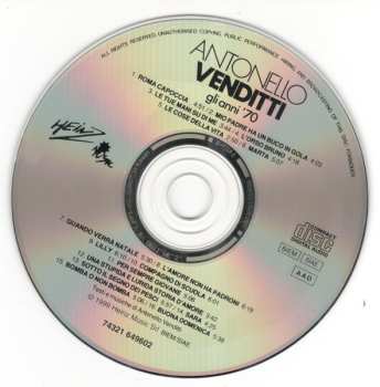 CD Antonello Venditti: Gli Anni 70