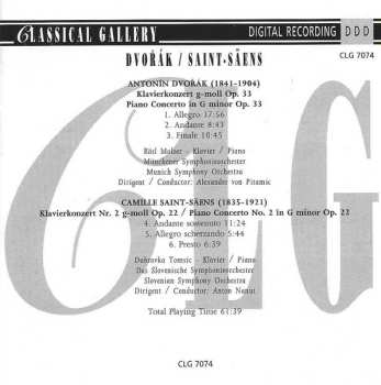 CD Antonín Dvořák: Piano Concerto / Piano Concerto No. 2