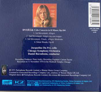 CD Antonín Dvořák: Cello Concerto In B Minor & "Silent Woods", Adagio For Cello & Orchestra