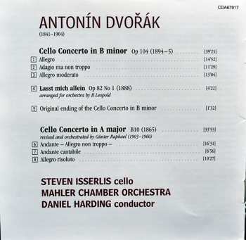 CD Antonín Dvořák: Cello Concertos