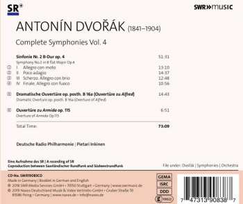 CD Antonín Dvořák: Complete Symphonies Vol. 4