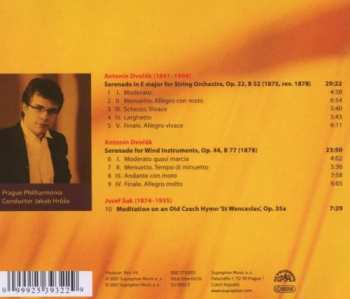 CD Antonín Dvořák: Dvorák: Serenades; Suk: Meditation