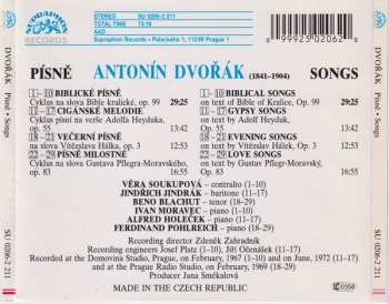 CD Antonín Dvořák: Gypsy Songs - Biblical Songs