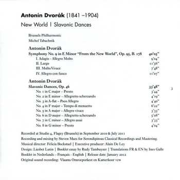 CD Antonín Dvořák: New World Dvorak, Symphony No. 9 "New World", Slavonic Dances DIGI